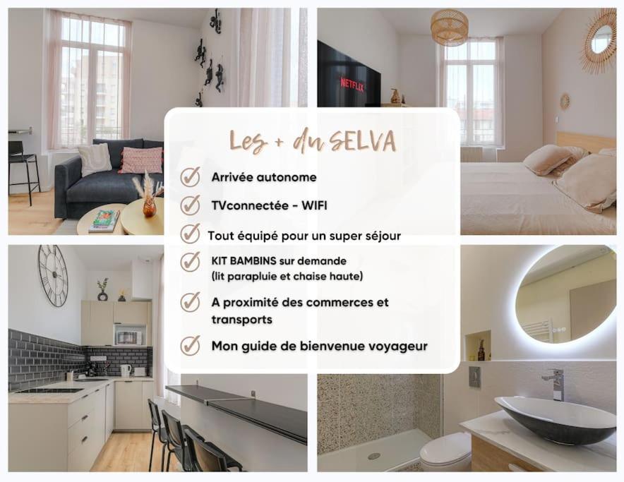 Selva, Appartement Cozy, Lyon 8Eme Lião Exterior foto